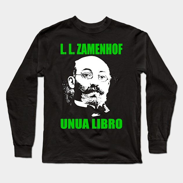 Ludwik Lejzer Zamenhof (Unua Libro) Long Sleeve T-Shirt by truthtopower